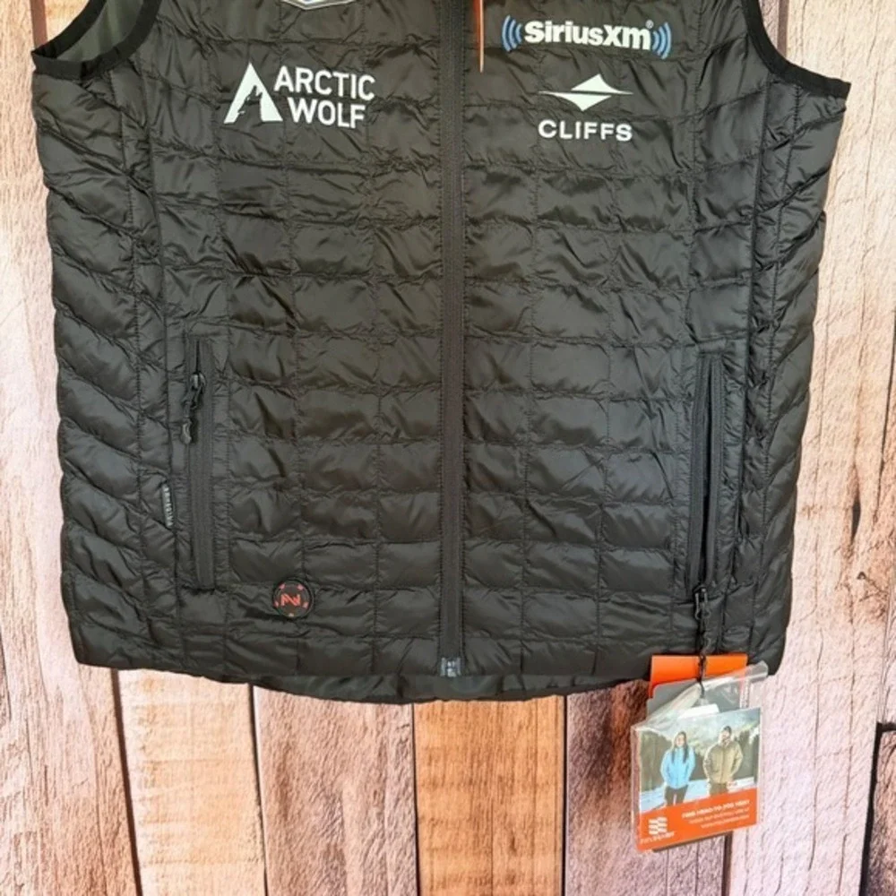 Fieldsheer Mobile Warming Heated Vest Honda‎ Car Racing MSR Black TechWear M NWT